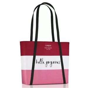 Clinique x Kate Spade tote bag